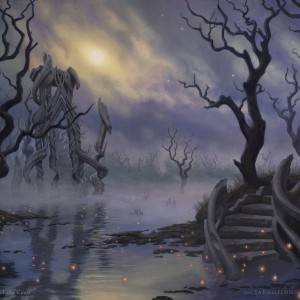 Swamp - Adventures in the Forgotten Realms MtG Art