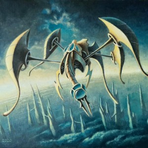 Thought Monitor - Modern Horizons 2 MtG Art