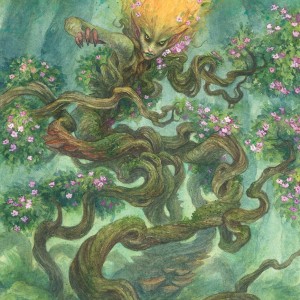 Titania, Protector of Argoth (Variant) - Modern Horizons 2 MtG Art