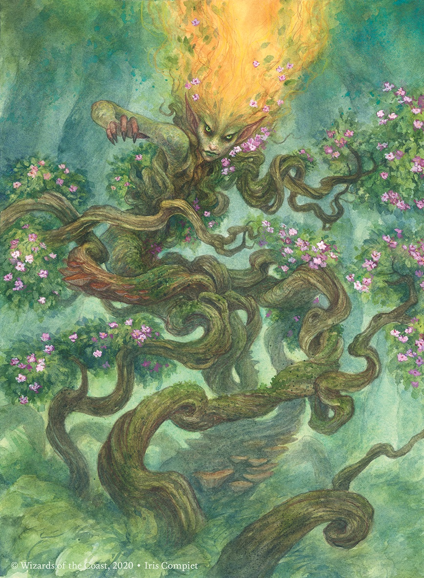 Titania, Protector of Argoth (Variant) - Modern Horizons 2 MtG Art