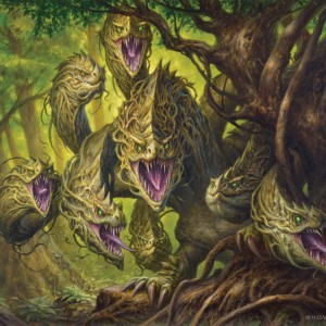 Wren's Run Hydra - Modern Horizons 2 MtG Art