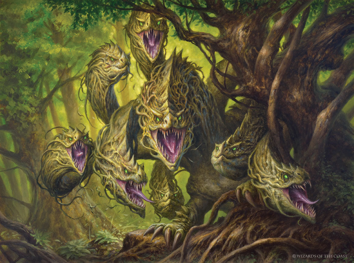 Wren's Run Hydra - Modern Horizons 2 MtG Art