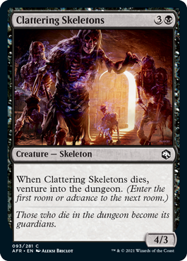 Clattering Skeletons