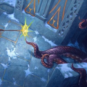 Dungeon Descent (Variant) - Adventures in the Forgotten Realms MtG Art