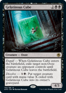 Gelatinous Cube MtG Art from Adventures in the Forgotten Realms Set by ...