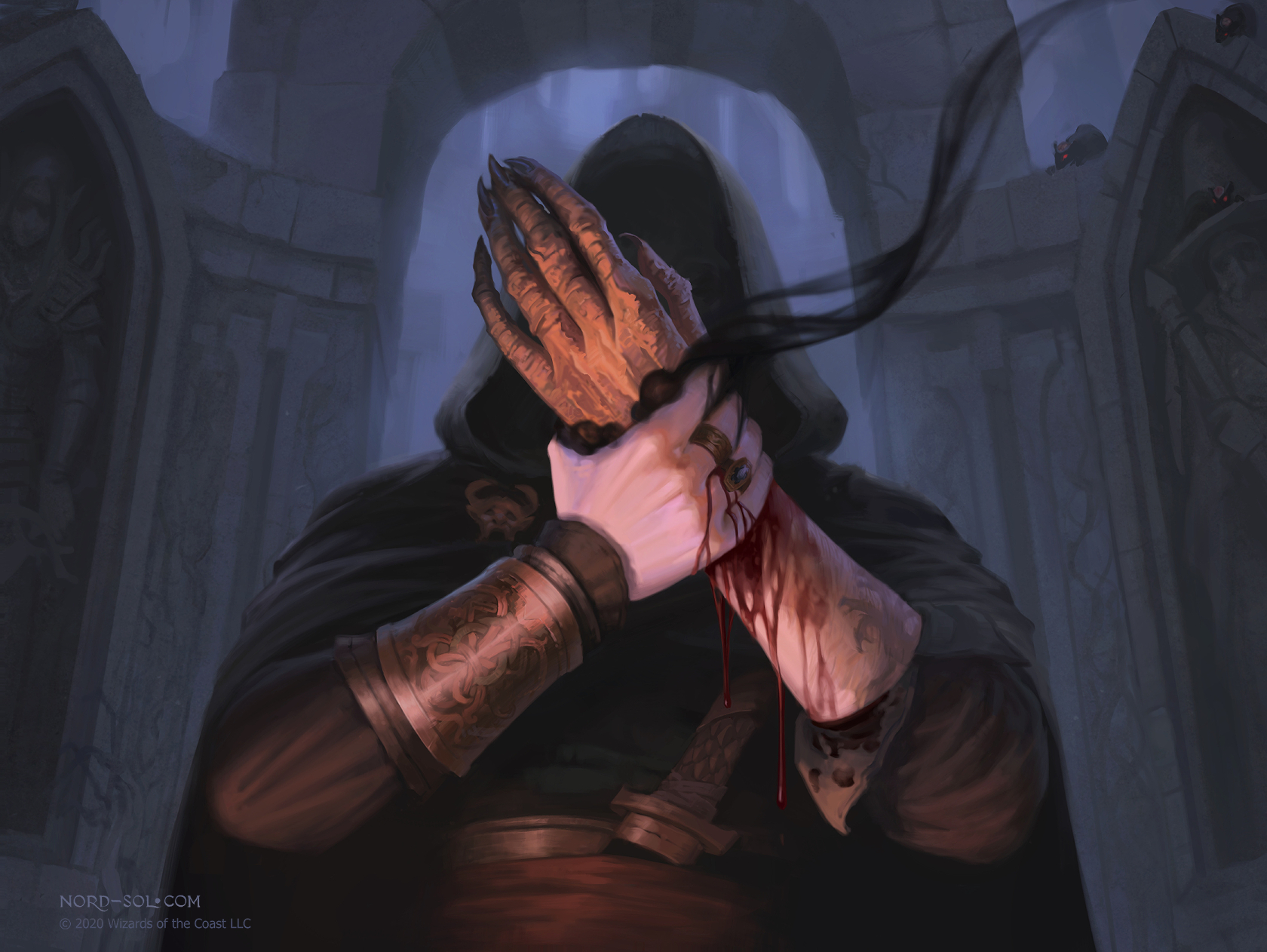 Hand of Vecna - Adventures in the Forgotten Realms MtG Art