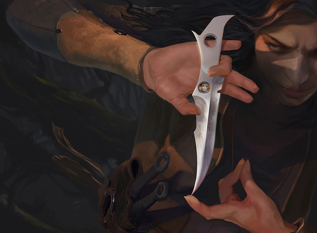 Spare Dagger - Adventures in the Forgotten Realms MtG Art