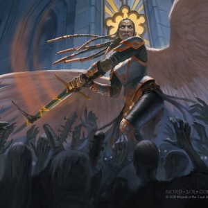 Angelic Enforcer - Innistrad Midnight Hunt MtG Art