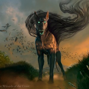 Dreadhound - Innistrad Midnight Hunt MtG Art