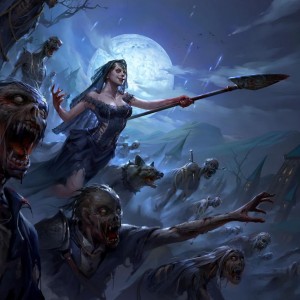 Ghouls' Night Out - Innistrad Midnight Hunt MtG Art