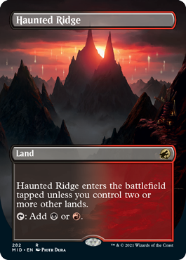 Haunted Ridge - Innistrad Midnight Hunt Spoiler