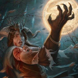 Lunar Frenzy - Innistrad Midnight Hunt MtG Art