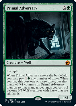 Primal Adversary