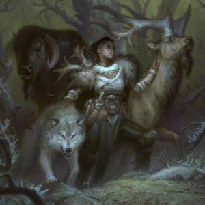 Somberwald Beastmaster - Innistrad Midnight Hunt MtG Art