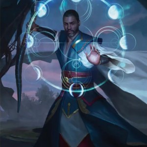 Teferi, Who Slows the Sunset (Variant) - Innistrad Midnight Hunt MtG Art