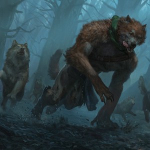 Untamed Pup - Innistrad Midnight Hunt MtG Art