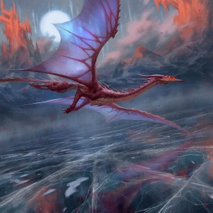 Manaform Hellkite - Innistrad Crimson Vow MtG Art