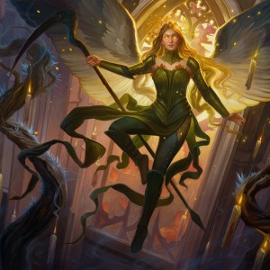 Sigarda, Champion of Light - Innistrad Midnight Hunt MtG Art