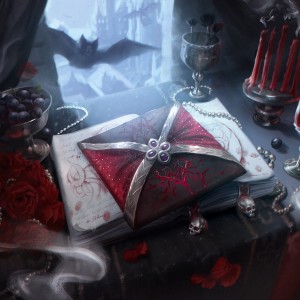 Wedding Invitation 2 - Innistrad Crimson Vow MtG Art