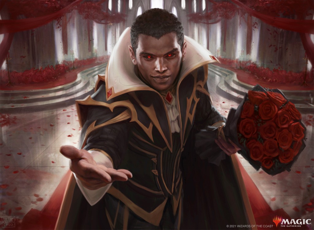 Alluring Suitor MtG Art from Innistrad: Crimson Vow Set by Justine Cruz ...