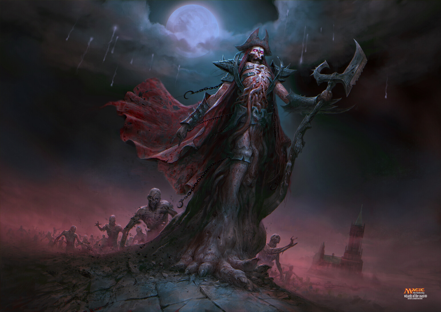 Archghoul of Thraben - Innistrad Crimson Vow MtG Art