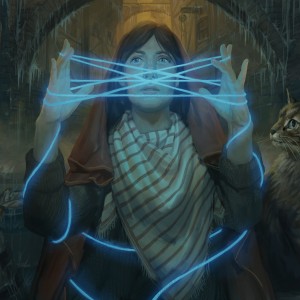 Catlike Curiosity - Innistrad Crimson Vow MtG Art