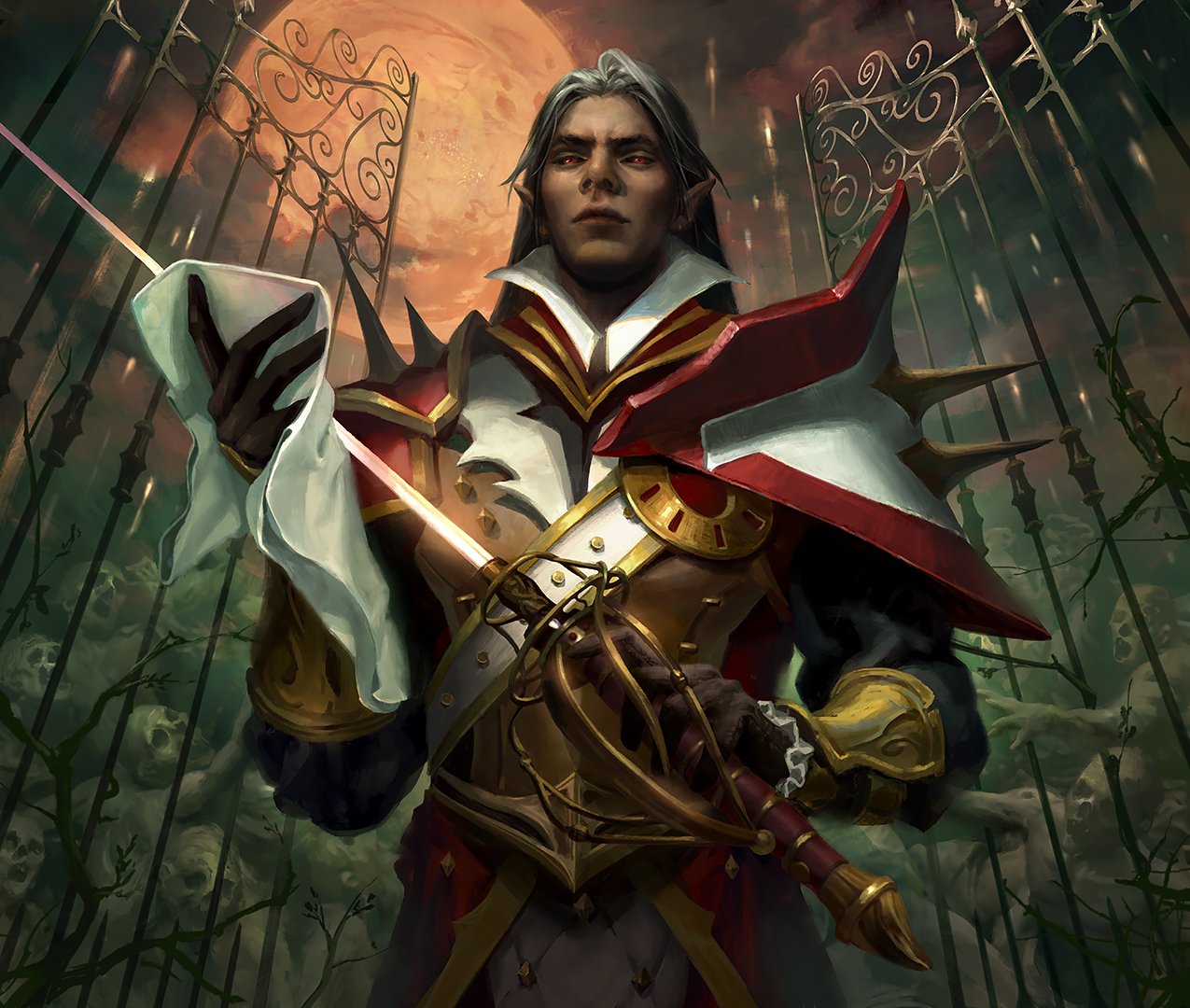 Cemetery Gatekeeper (Variant) - Innistrad Crimson Vow MtG Art