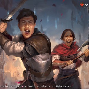 Daybreak Combatants - Innistrad Crimson Vow MtG Art