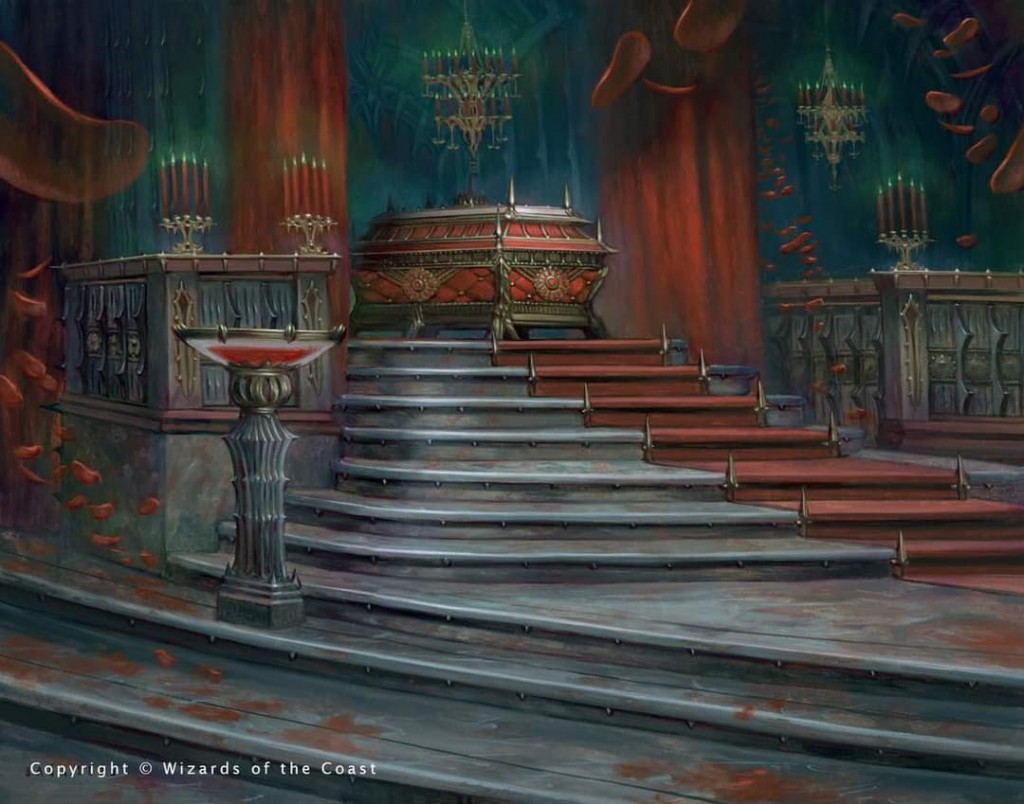 Edgar Markov's Coffin MtG Art From Innistrad: Crimson Vow Set By Volkan ...