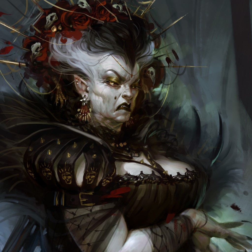 Falkenrath Forebear Mtg Art From Innistrad: Crimson Vow Set By Aurore 