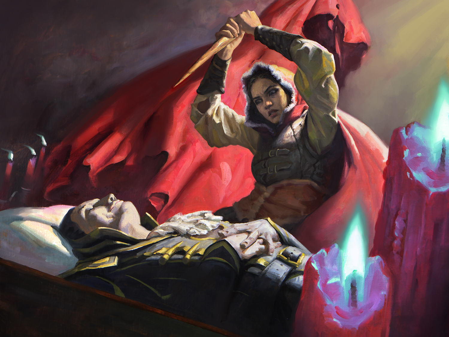 Fierce Retribution - Innistrad Crimson Vow MtG Art