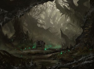 Swamp Mtg Art From Innistrad: Crimson Vow Set By Sam White - Art Of 