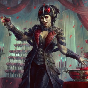 Belligerent Guest (Variant) - Innistrad Crimson Vow MtG Art