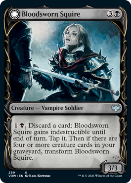 Bloodsworn Squire (Variant)