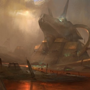 Desert of the Fervent - MtG Art