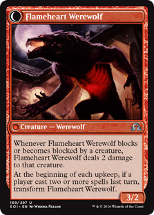 Flameheart Werewolf