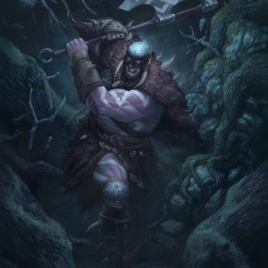 Garruk, Wrath of the Wilds - Alchemy Innistrad MtG Art