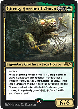 Gitrog, Horror of Zhava