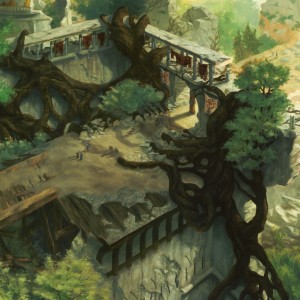 Gruul Guildgate - MtG Art