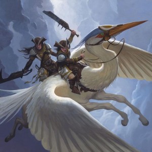 Gryffwing Cavalry - Innistrad Crimson Vow MtG Art