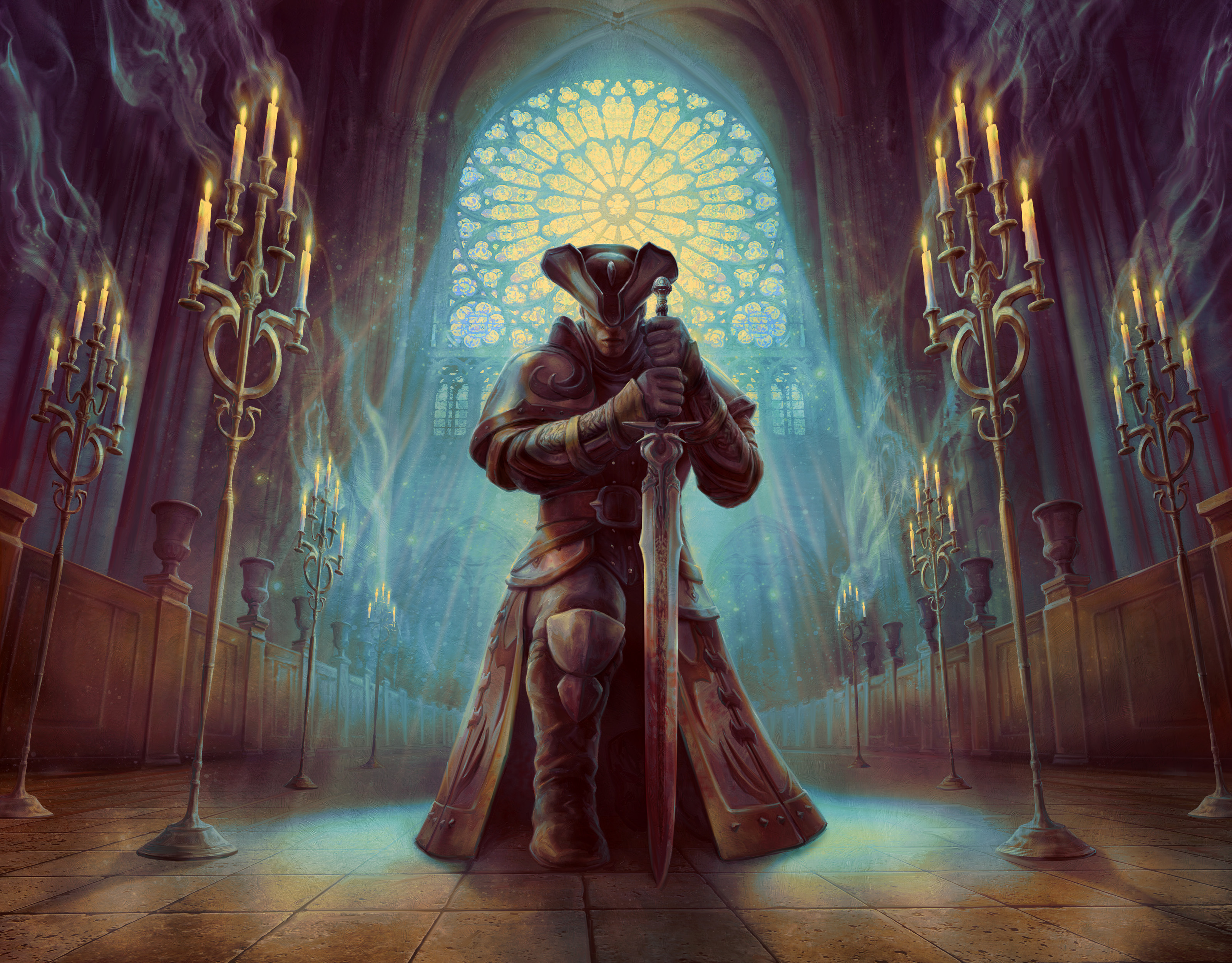 Hallowed Respite (Variant) - Innistrad Midnight Hunt MtG Art