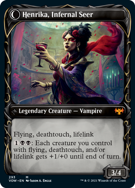 Henrika, Infernal Seer (Variant)