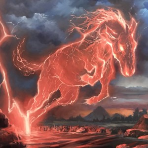 Lightning Mare - MtG Art