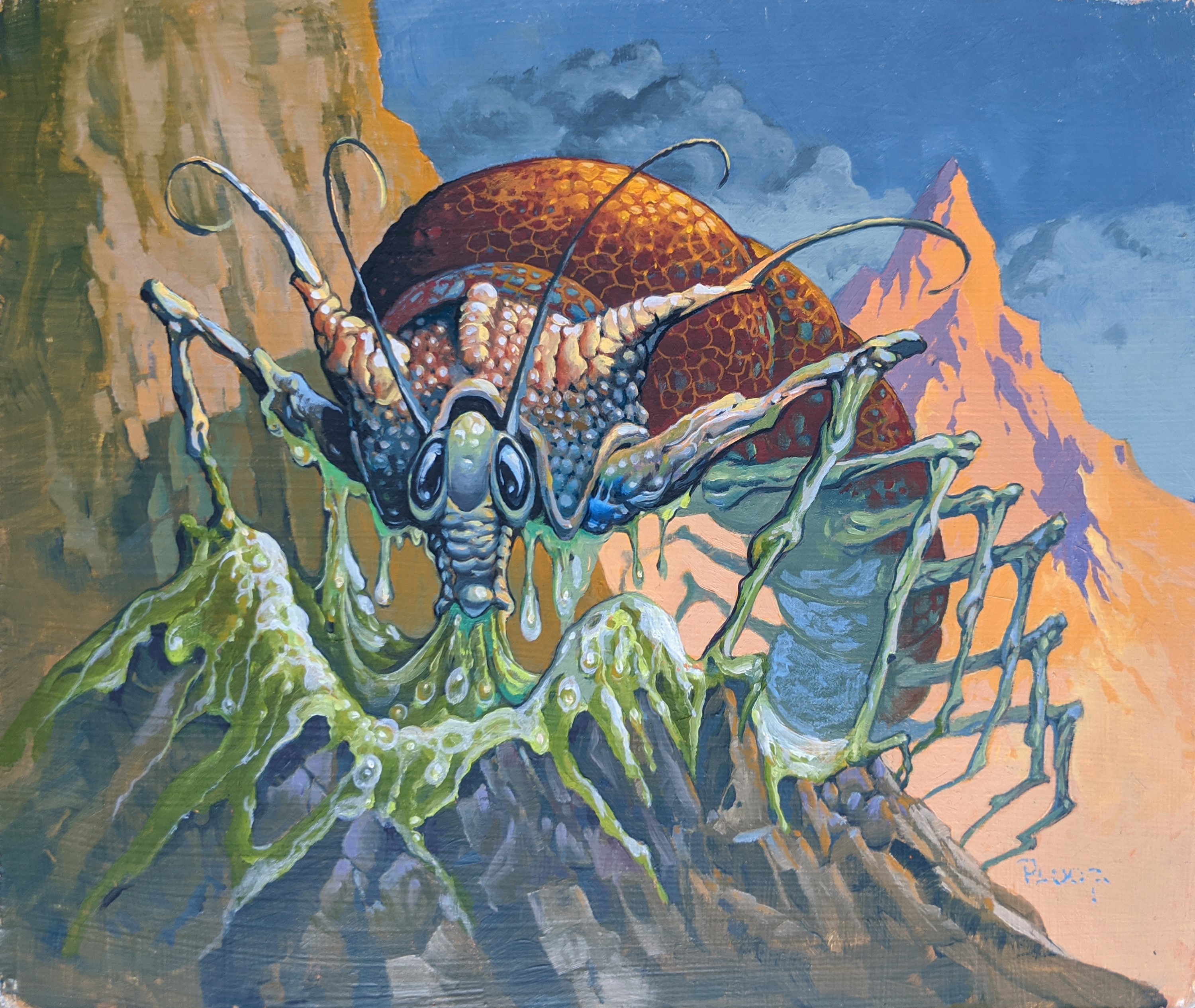 Lithophage - MtG Art