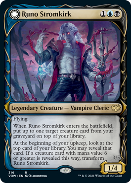 Runo Stromkirk (Variant) MtG Art from Innistrad: Crimson Vow Set by ...