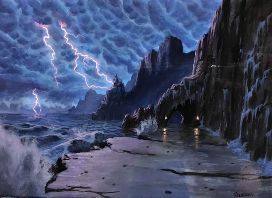 Stormcarved Coast - Innistrad Crimson Vow MtG Art