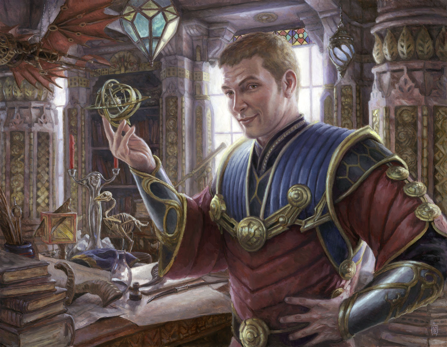 Tawnos, Urza's Apprentice MtG Art from Commander 2018 Set by Matt ...