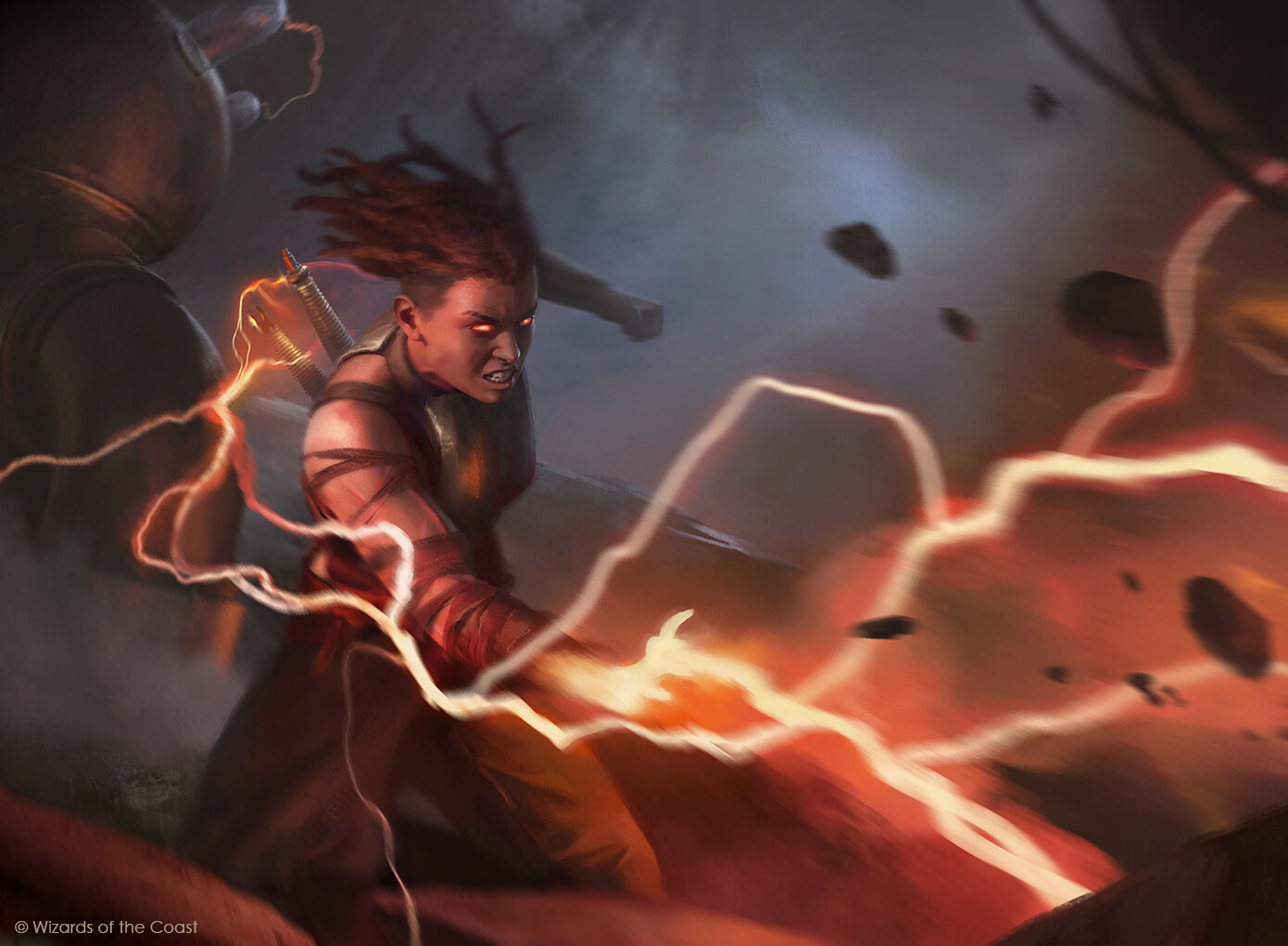 Volt-Charged Berserker - Innistrad Crimson Vow MtG Art