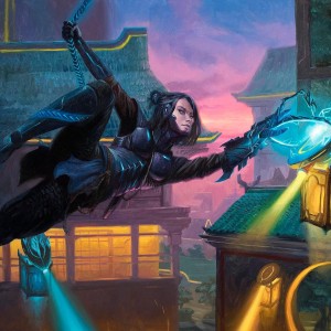 Covert Technician - Kamigawa Neon Dynasty MtG Art