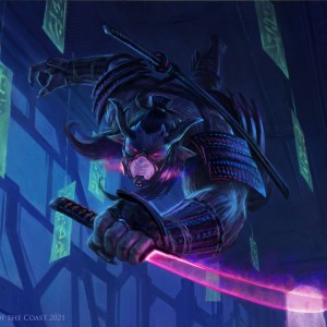 Dokuchi Shadow-Walker 2 - Kamigawa Neon Dynasty MtG Art